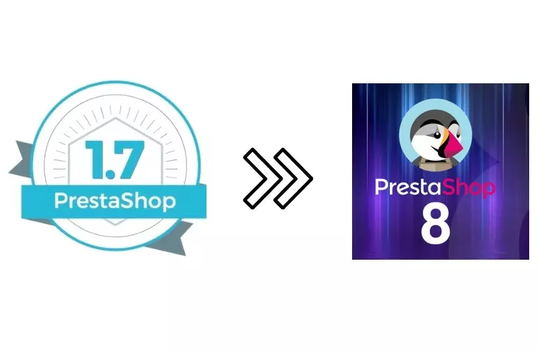 migration prestashop v1.7 vers v8